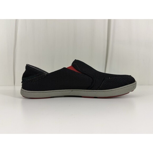 OluKai Nohea Mesh Black Slip-On Foldable Heel Comfort Loafer Shoes Men’s US 12 main image 5